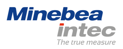 Logo de Minebea Intec, fabricante de soluciones de pesaje industrial.